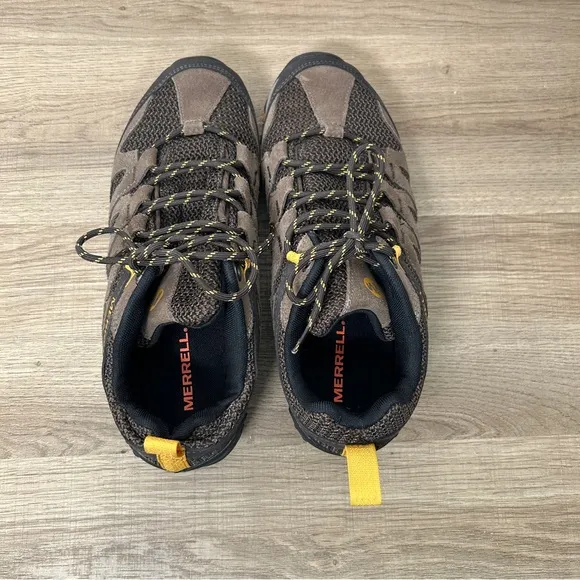 Merrell Alverstone Hiking Shoes Suede/Nylon Men's Sz 9 Outdoors Camping