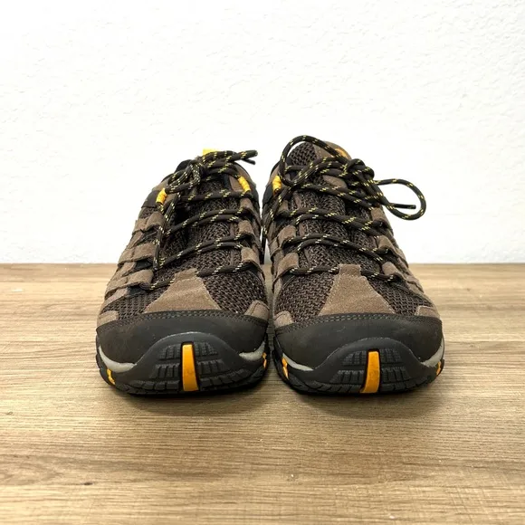 Merrell Alverstone Hiking Shoes Suede/Nylon Men's Sz 9 Outdoors Camping