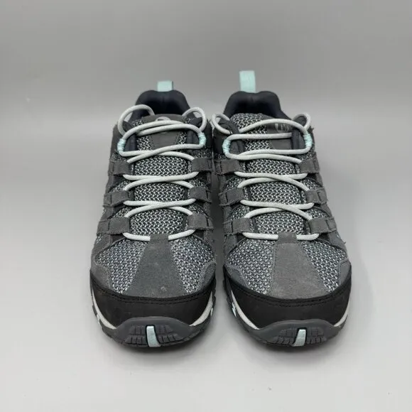 Merrell Alverstone Women's Size 9 Gray Trail Hiking Boots Shoes J034612