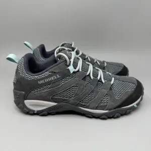 Merrell Alverstone Women's Size 9 Gray Trail Hiking Boots Shoes J034612