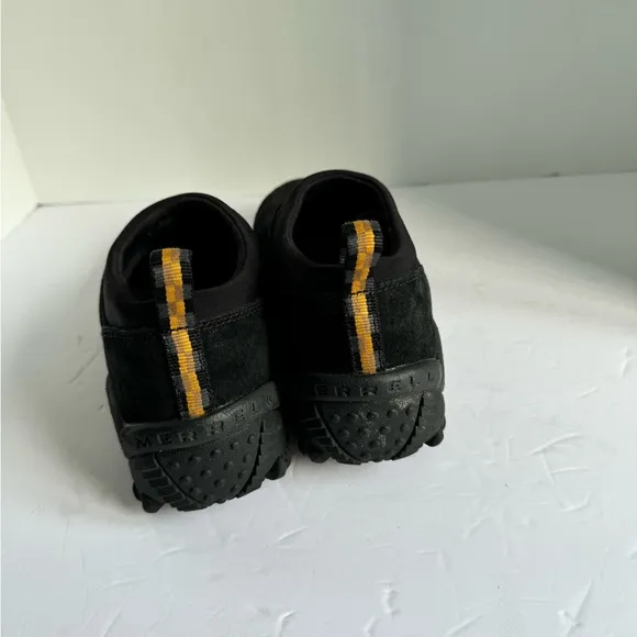 Merrell Black Suede Winter Moc slip ons 9