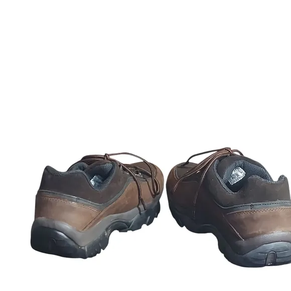 Merrell Cortina Brown Leather Waterproof Hiking Boots  Rugged Design Lace Up