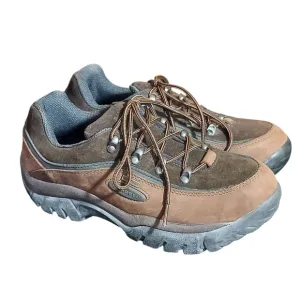 Merrell Cortina Brown Leather Waterproof Hiking Boots  Rugged Design Lace Up