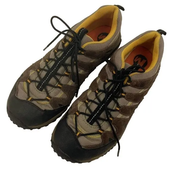 Merrell Iggy Stretch Gray Hiking Big Kids Shoes Size 7