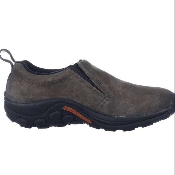 Merrell Mens Jungle Moc Loafers Shoes Gunsmoke Size 10