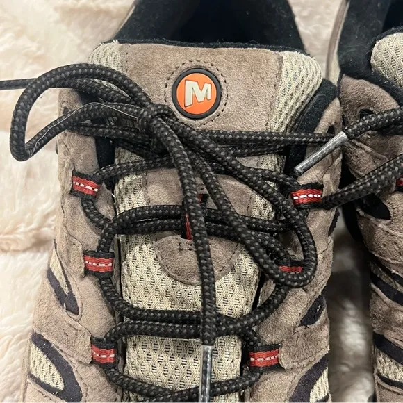 Merrell Men's sz 12 Hiking Shoes boots low top vibram soles waterproof rugged