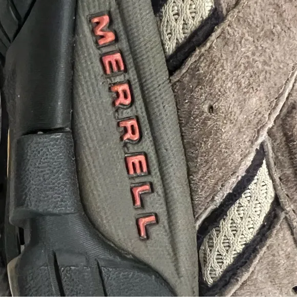 Merrell Men's sz 12 Hiking Shoes boots low top vibram soles waterproof rugged