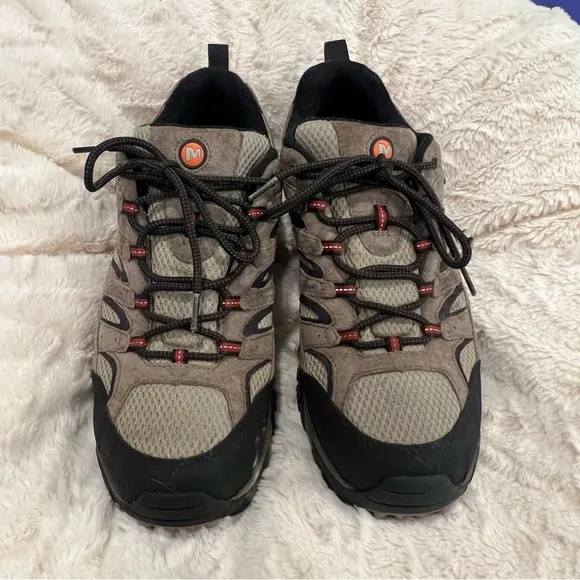 Merrell Men's sz 12 Hiking Shoes boots low top vibram soles waterproof rugged