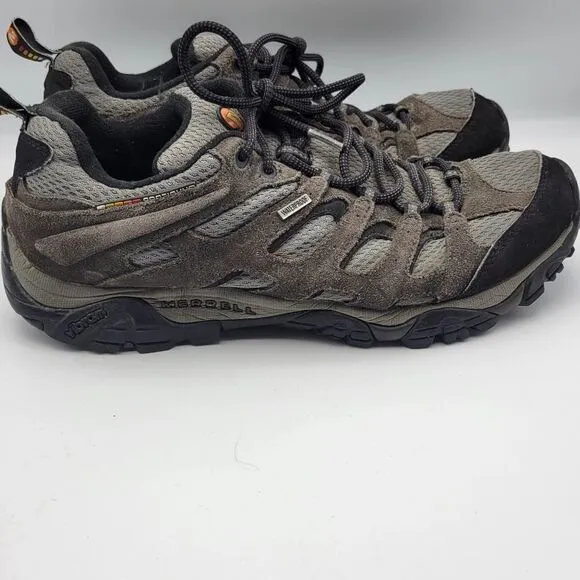 Merrell Men's Moab Waterproof Hiking Shoe,Beluga 9.5