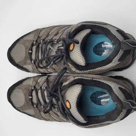 Merrell Men's Moab Waterproof Hiking Shoe,Beluga 9.5