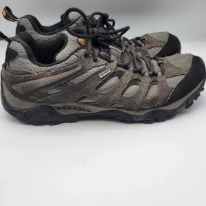 Merrell Men's Moab Waterproof Hiking Shoe,Beluga 9.5