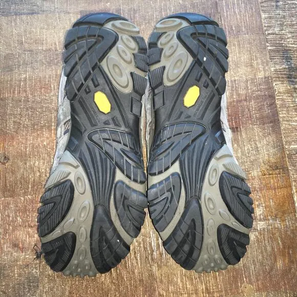 Merrell Moab 2 Vent Hiking Shoe Mens 14 Walnut Rugged Outdoor Sneaker Breathable