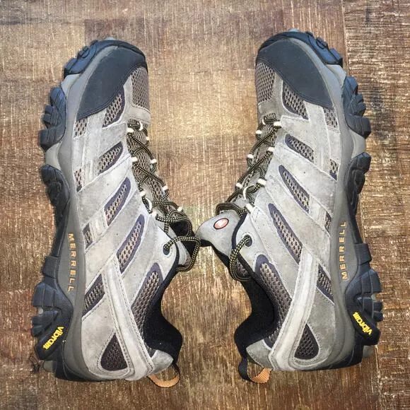 Merrell Moab 2 Vent Hiking Shoe Mens 14 Walnut Rugged Outdoor Sneaker Breathable
