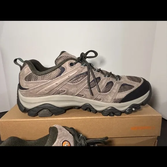 Merrell Moab 3 Trail Hiking Shoes Sneakers Boulder Mens Size 13