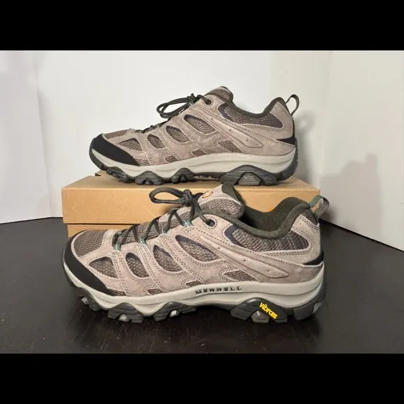 Merrell Moab 3 Trail Hiking Shoes Sneakers Boulder Mens Size 13