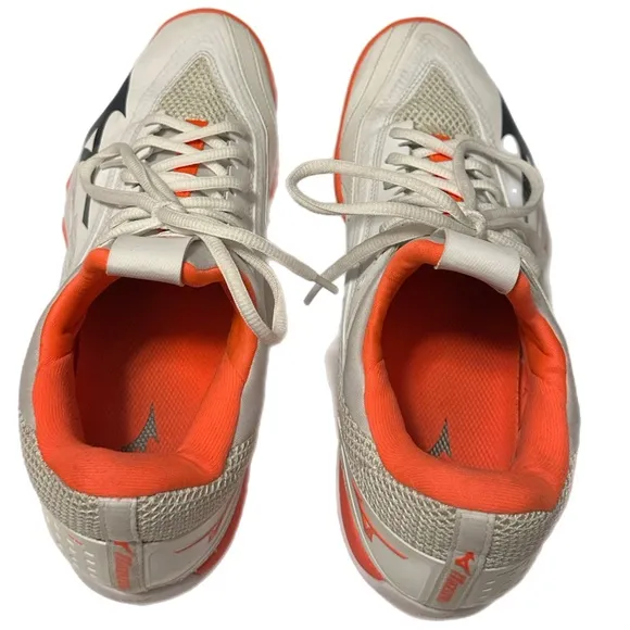 Mizuno Women Wave Impulse SE ALL COURT Tennis Shoes Fiery Coral