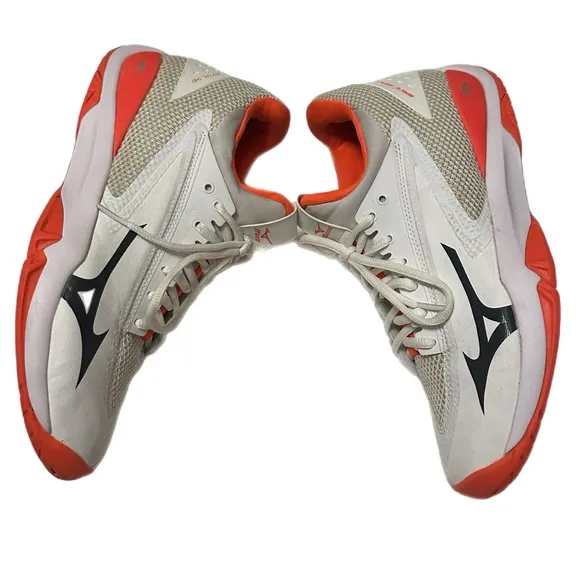 Mizuno Women Wave Impulse SE ALL COURT Tennis Shoes Fiery Coral