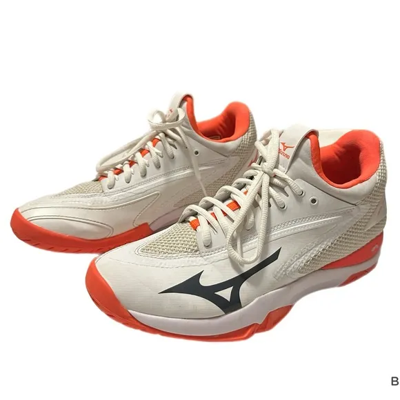 Mizuno Women Wave Impulse SE ALL COURT Tennis Shoes Fiery Coral