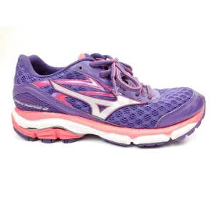 Mizuno Womens Wave Inspire 12 Running Shoes Size 7 Purple J1GD164403 Low Top