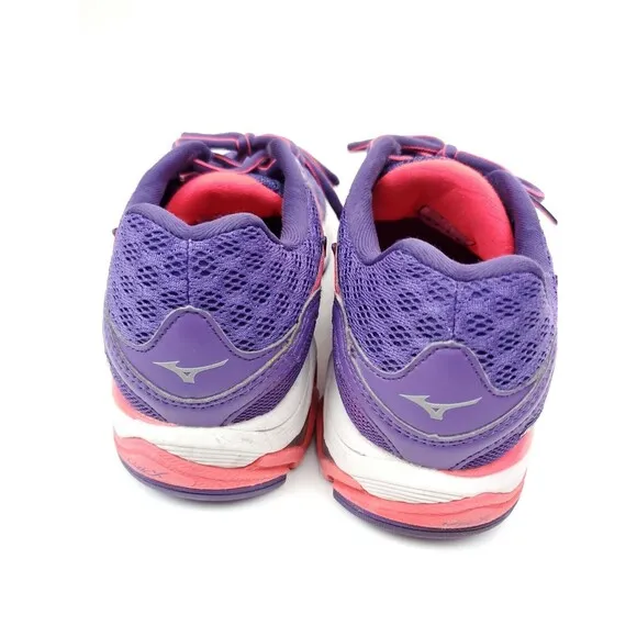 Mizuno Womens Wave Inspire 12 Running Shoes Size 7 Purple J1GD164403 Low Top