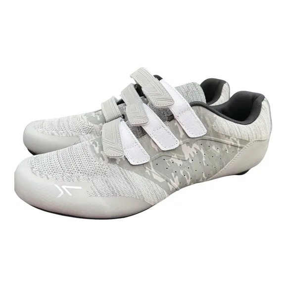 MTB Cycling Shoes  Gray Camo Bike Shoes Delta Clip SPD Compatable Sz
