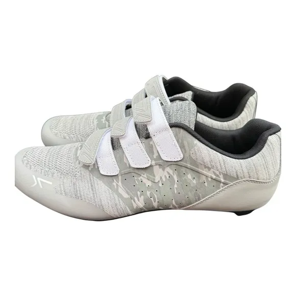 MTB Cycling Shoes  Gray Camo Bike Shoes Delta Clip SPD Compatable Sz