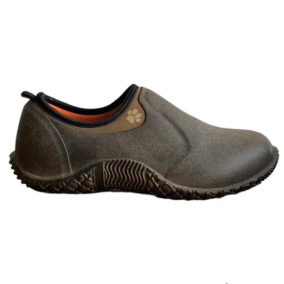 Muck Boot &amp; Co. Shoe Muckster II Low Clog Greenish Brown W 7 - 7.5 M 5 - 5.5