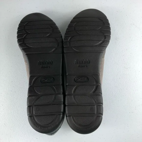 Munro Sports Brown Leather Shoes Size 7 SS