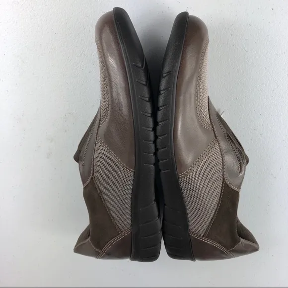 Munro Sports Brown Leather Shoes Size 7 SS
