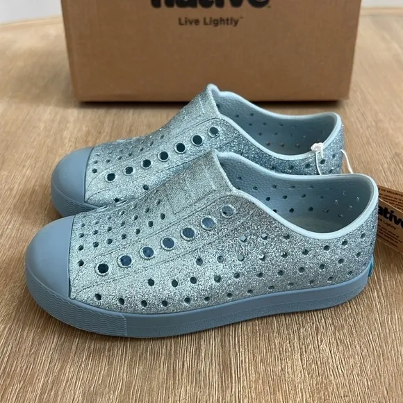 Native Jefferson Bling Air Bling Oxygen Blue Toddler Child 7 8 10 11