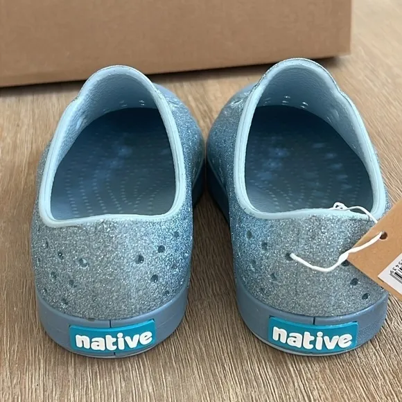 Native Jefferson Bling Air Bling Oxygen Blue Toddler Child 7 8 10 11