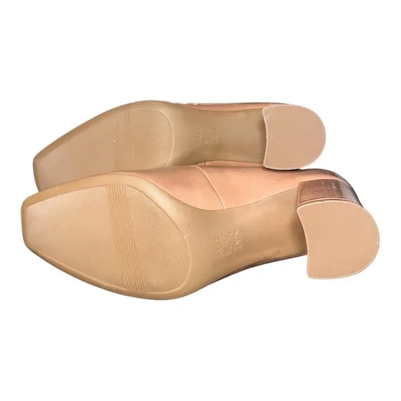 Naturalizer Elegant Tan Women's block heel Pumps size 9.5W