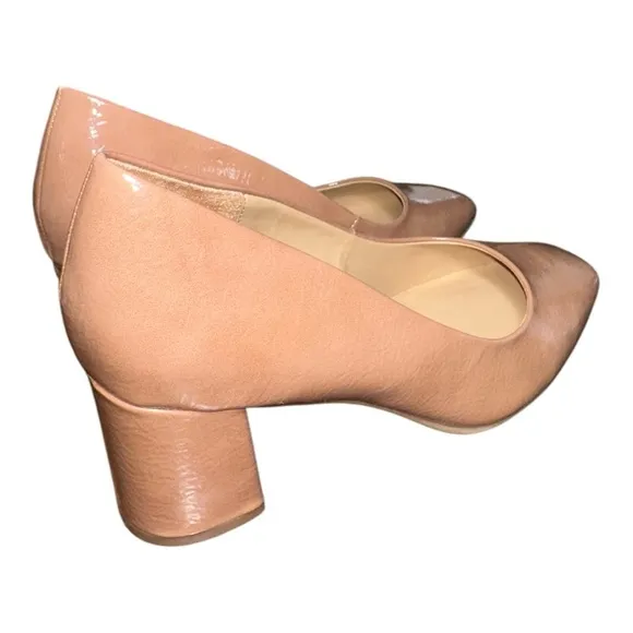 Naturalizer Elegant Tan Women's block heel Pumps size 9.5W