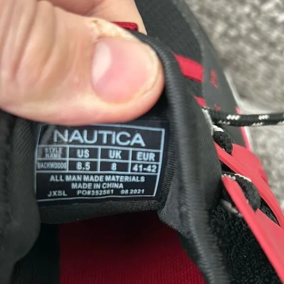 Nautica Backwoods Men’s Sz 8.5 Low Hiker Sneakers Shoes NEW