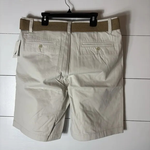 Nautica Shorts Bundle Mens 32W 100% Cotton Breathable Lightweight Chino Preppy