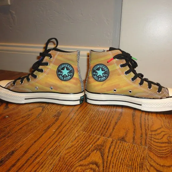 NBA JAM Women's Chuck Taylor Converse High Top Shoes Size 4.5M/6.5L
