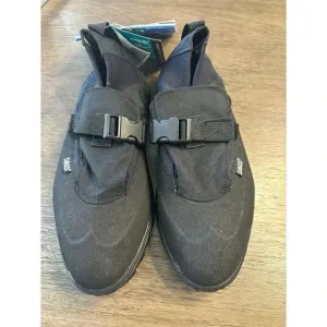 NEOS Unisex Black Over shoes Waterproof Nylon Ankle Rain Boots Non-Slip Sole