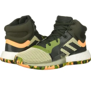 New Adidas Marquee Boost Basketball boys Shoes  Size 5.5  Camo High Top
