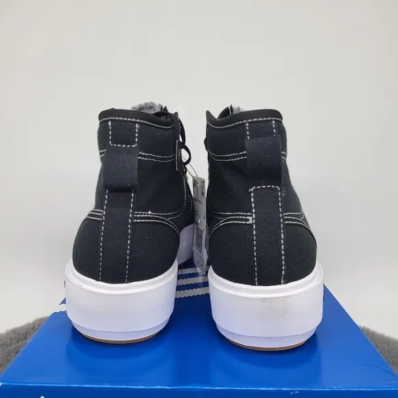 New Adidas Nizza Trek 'Black White' Women's Sneaker Shoes Size 8