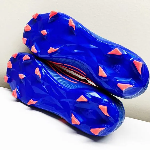 NEW Adidas Predator Edge .2 FG Blue Soccer Football Cleats Shoes Mens Size 5.5