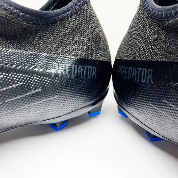 NEW Adidas Predator Edge .3 Laceless FG Soccer Cleats Black Shoes Mens Sz 6.5