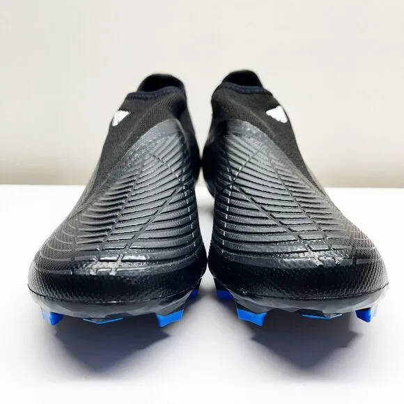 NEW Adidas Predator Edge .3 Laceless FG Soccer Cleats Black Shoes Mens Sz 6.5