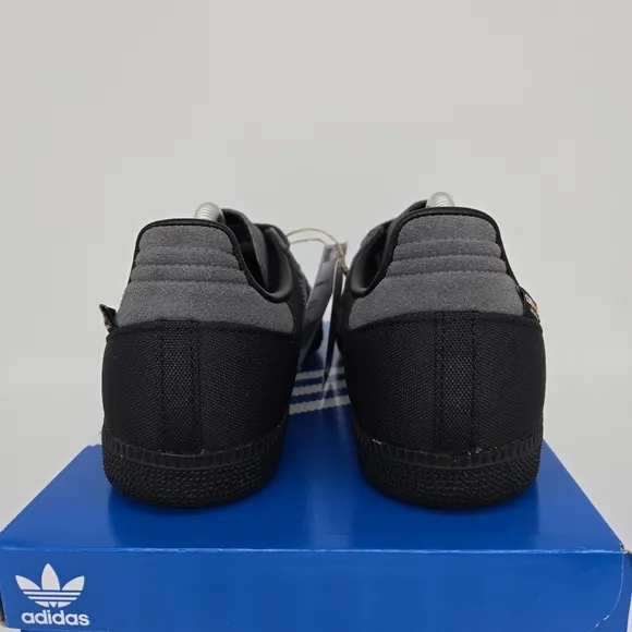 New adidas Samba OG Core Black Grey Cordura Men's Shoes Size 7.5