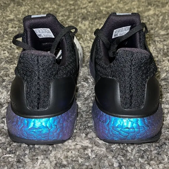 New ADIDAS UltraBoost DNA 5.0 Running Shoes in Black Metallic Blue