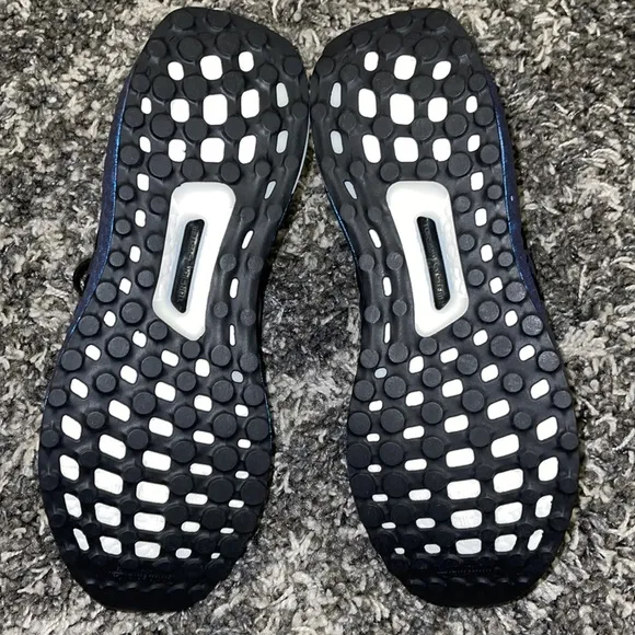 New ADIDAS UltraBoost DNA 5.0 Running Shoes in Black Metallic Blue