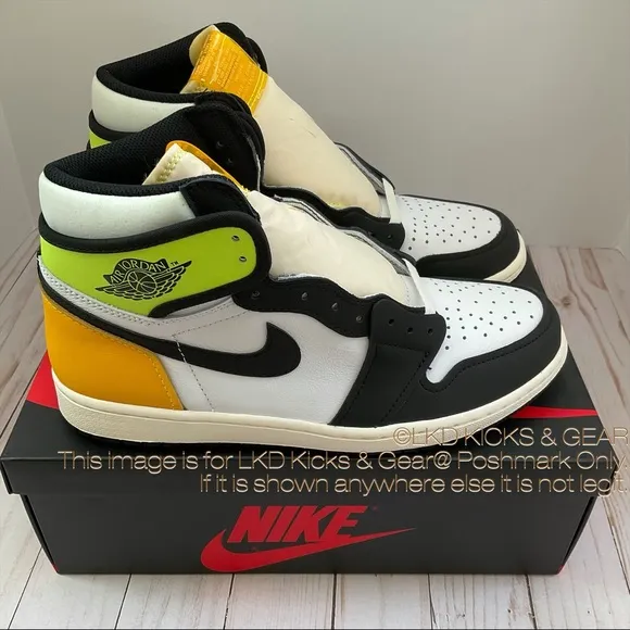 NEW AIR JORDAN 1 OG HIGH MENS VOLT