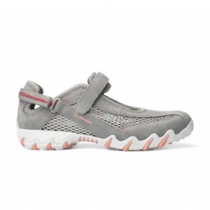 NEW ALLROUNDER women's niro mary jane flat shoes in grey