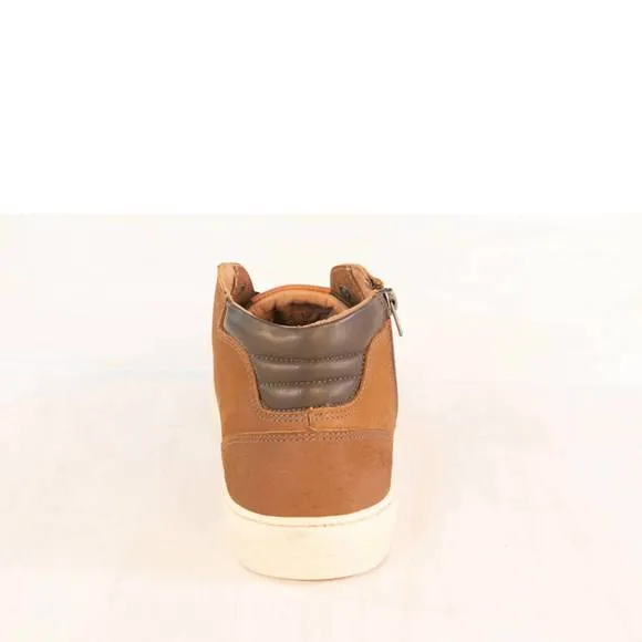 NEW ANATOMIC men campinas sneakers in distressed cognac