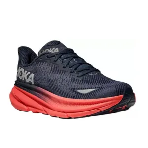 New Arrivals! GTX Running Shoes (Navy/Red) Women's Clifton 9 - Waterproof