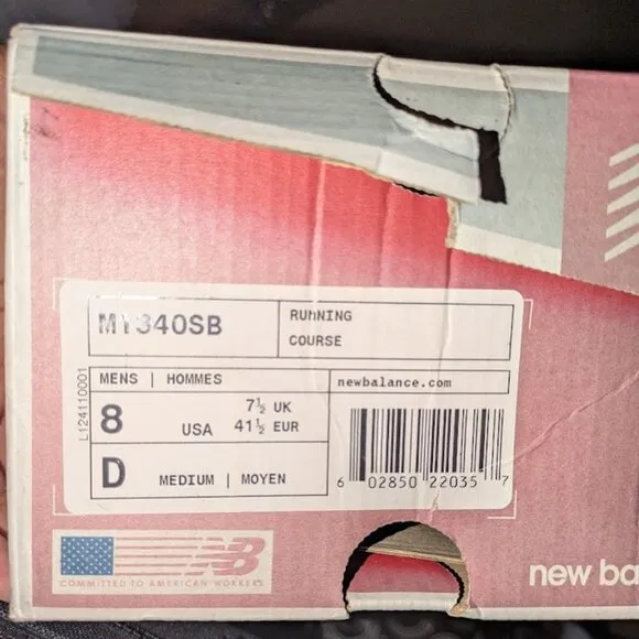 New Balance 1340 V2 Running Shoes Sneakers Mens Size 8 Made in USA